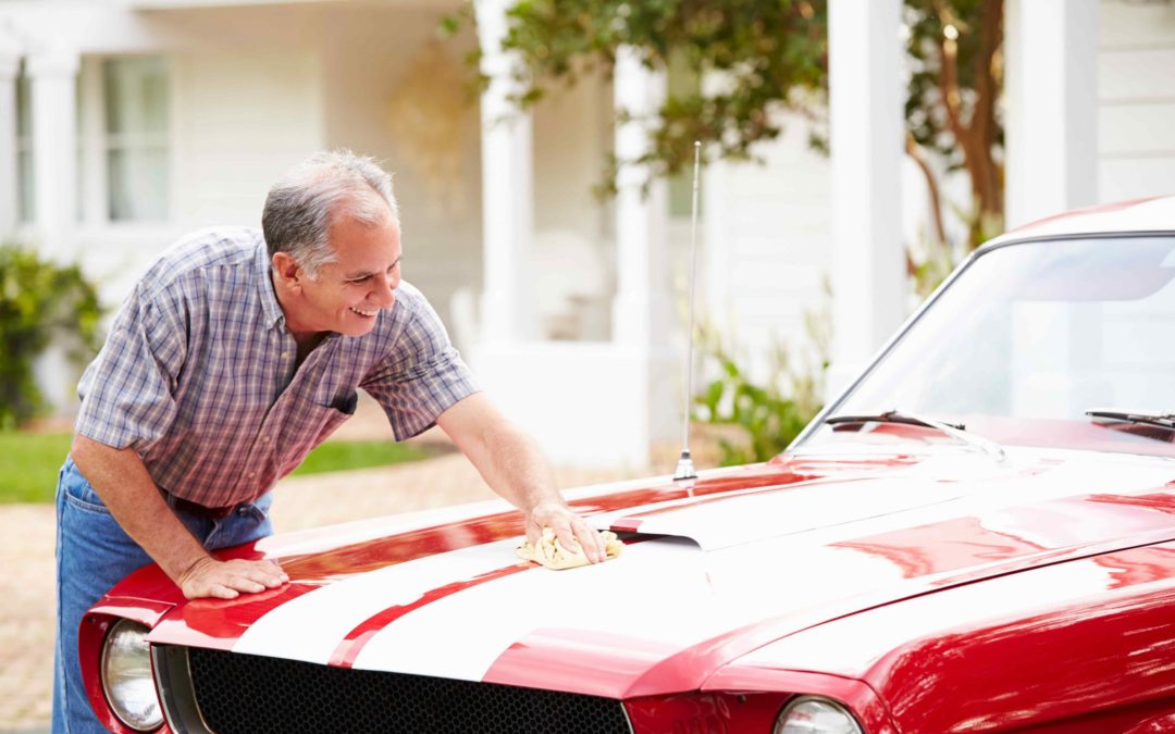 How to protect a classic car in summer.